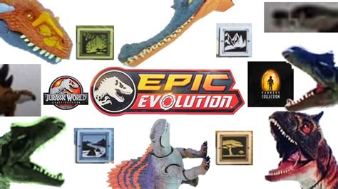 all Jurassic world epic Evolution toys 2024 - YouTube