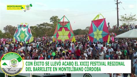 MONTELIBANO REALIZÓ XXIII FESTIVAL DEL BARRILETE 2018 - YouTube