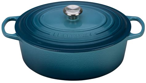 Le Creuset of America Enameled Cast Iron Signature Oval Dutch Oven, 8 ...