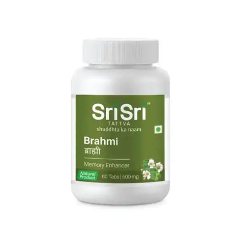 Brahmi - Memory Enhancer, 60 Tabs | 500mg - Sarvadhee