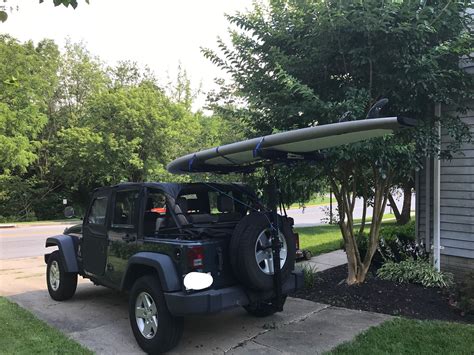 Jeep Trailer Hitch Kayak Rack