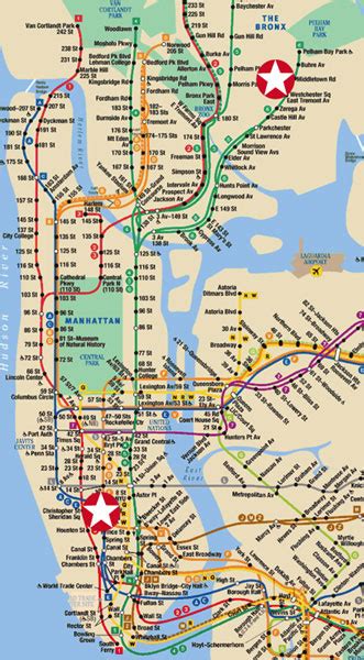 Imgs For > Bronx Subway Map