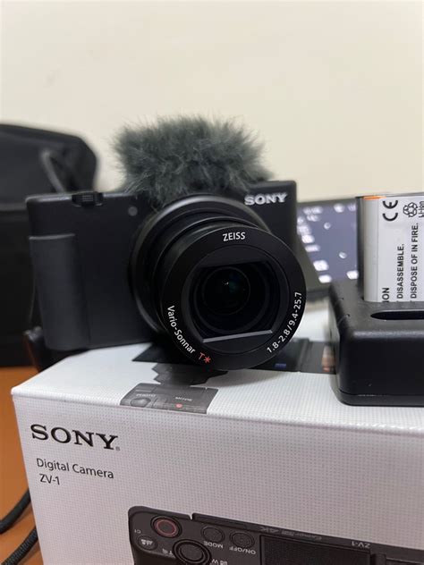 Sony Zv-1 Vlogging Camera, Photography, Cameras on Carousell