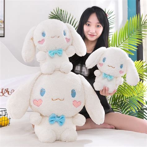 Anime Sanrio Kawaii Cinnamoroll Plush Toys Pillow Action Figure Stuffed ...