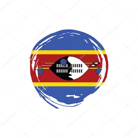 Swaziland flag, vector illustration — Stock Vector © artbutenkov #183263920