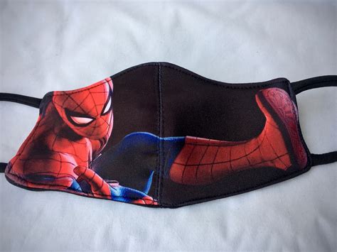 SPIDERMAN Kids Mask High-Quality Washable Kids Face Mask / | Etsy