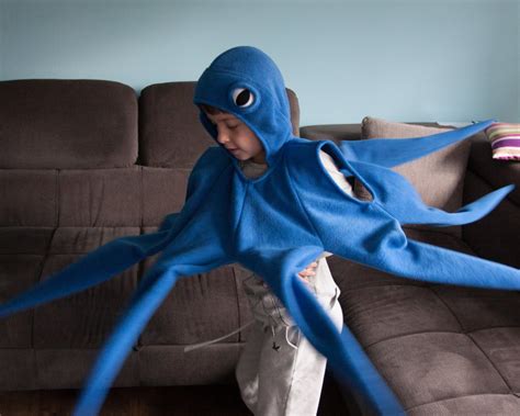 Octopus Costume Blue Octopus Halloween Costume Party