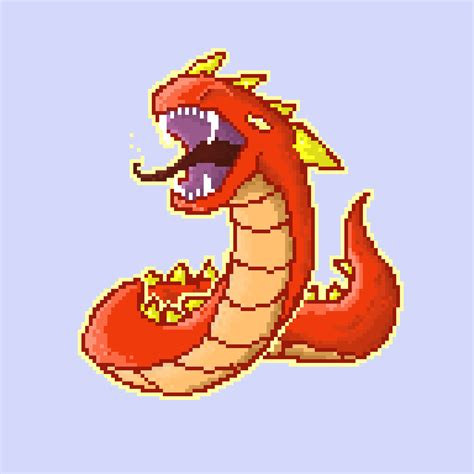 My first ever pixel art, my original monster sprite : r/PixelArt