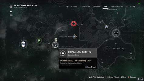 How to find Celestial Anomaly location for Constellation Lock in Destiny 2