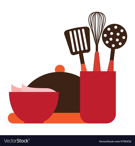 Kitchen tools Royalty Free Vector Image - VectorStock