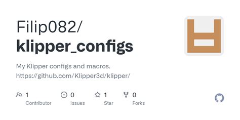 GitHub - Filip082/klipper_configs: My Klipper configs and macros. https ...