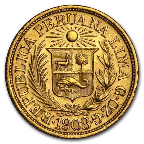 Buy Peru Gold 1/2 Libra Average Circulated (AGW .1177, Random) | APMEX