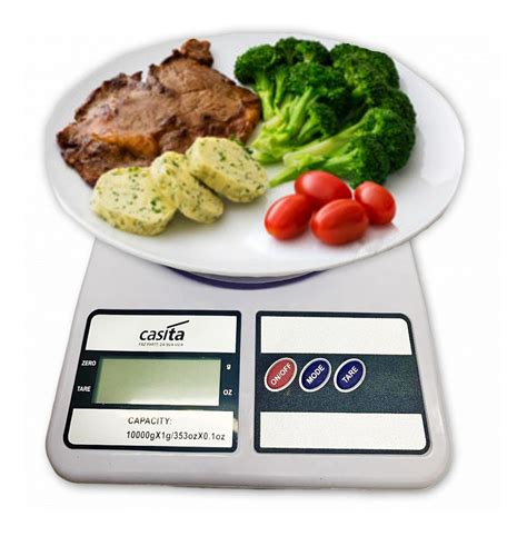 Balança Cozinha Digital De Alta Precisão 10kg Nutrição Dieta | MercadoLivre