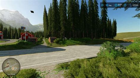 Sweden Small Forestry Test Map v1.0 Mod - Farming Simulator 2022 / 19 mod