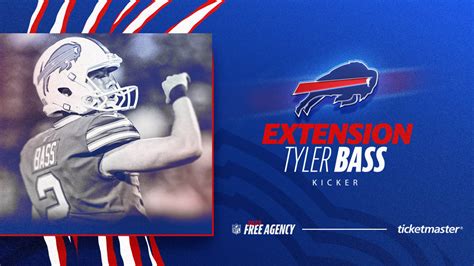 Bills sign kicker Tyler Bass to four-year contract extension