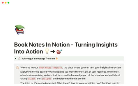 Book Notes for Notion | Notion Template