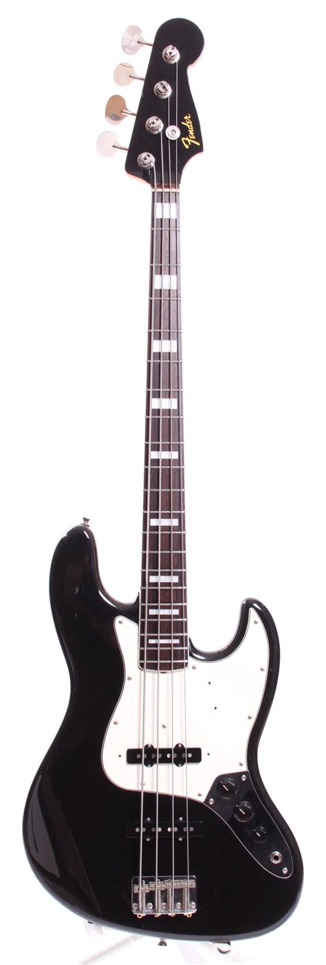 Fender Jazz Bass 66 Reissue Matching Headstock 2013 Black Bass For Sale Yeahman's Guitars