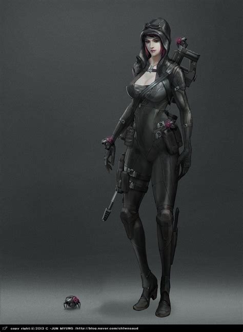 Pin by Camilla Kaines on RPG female character 12 | Cyberpunk character, Character art, Sci fi ...