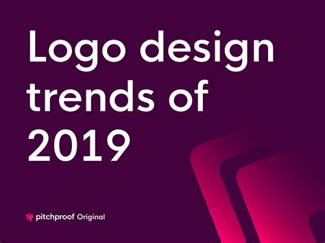 Logo design trends of 2019 by Pitchproof on Dribbble