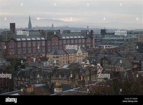 View from edinburgh castle hi-res stock photography and images - Alamy