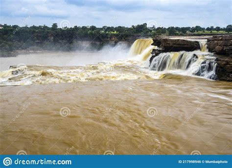 Chitrakote Waterfalls stock photo. Image of recreation - 217998946