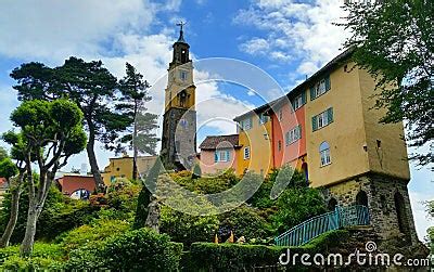 Portmeirion Architecture Stock Photo - Image: 65647904