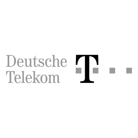 Deutsche Telekom Logo Black and White (1) – Brands Logos