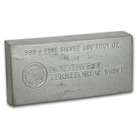 100 oz Silver Bar - Northwest Territorial Mint - Walmart.com - Walmart.com