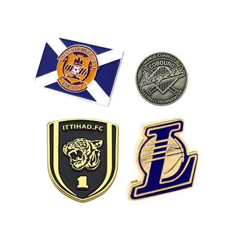 Custom Sport Pin Badges | Athletic Lapel Pins | Sport Team Lapel Pins