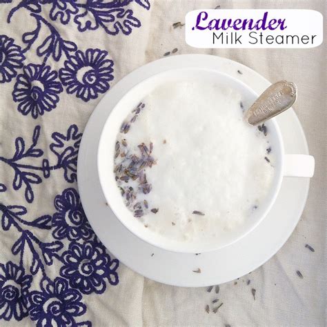 Lavender Milk Steamer for Daylight Savings Time - Teaspoon of Spice