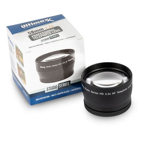 2.2x Telephoto Lens Attachment (37mm - 72mm) - Ultimaxx