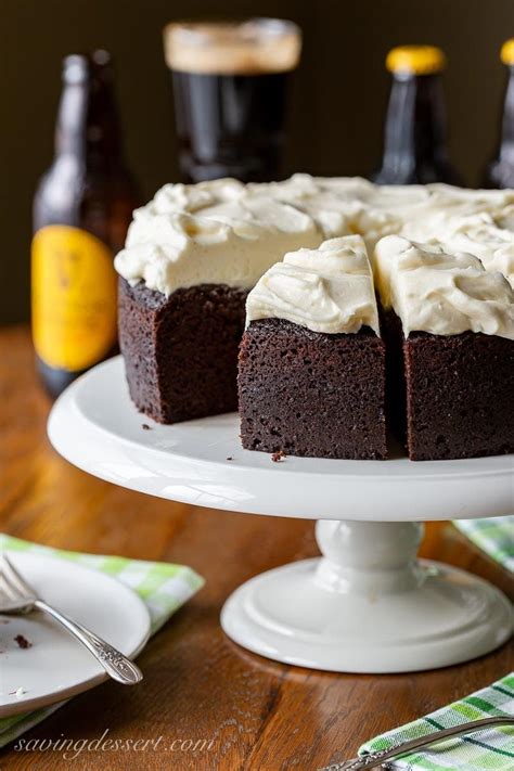 Guinness Chocolate Cake - Saving Room for Dessert