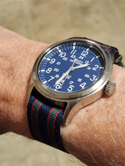 Timex Expedition and new watch band : r/timex