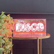 Pink Disco Neon Sign - Limited Abode