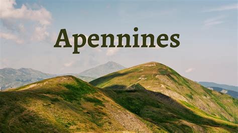 Apennines: the "other" Italian Mountains