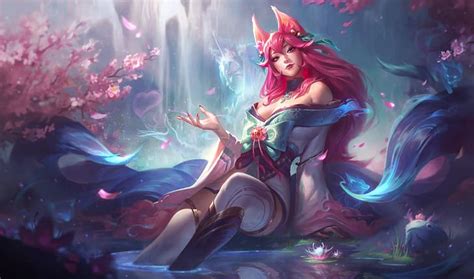 HD wallpaper: spirit blossom, Ahri (League of Legends), Riot Games | Wallpaper Flare