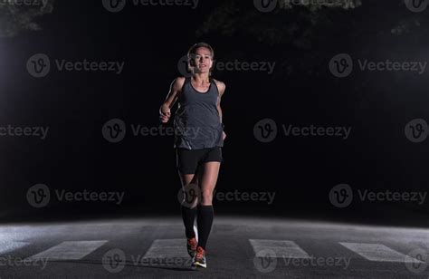 female runner training for marathon 10980710 Stock Photo at Vecteezy