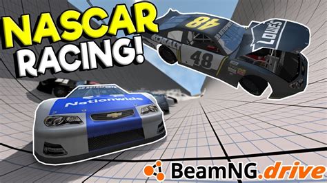 MASSIVE NASCAR RACES & CRASHES! - BeamNG Drive Gameplay & Crashes - YouTube