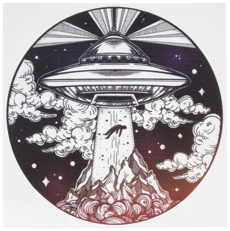 Ufo Abduction Drawing