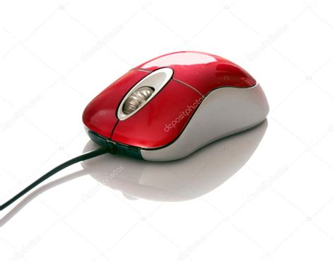 Red computer mouse — Stock Photo © tkemot #2286462