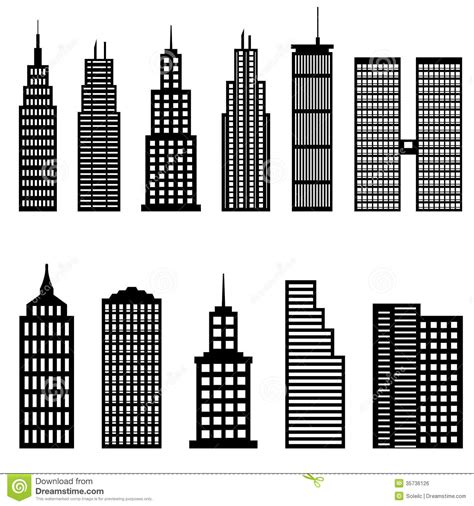 black and white skyscraper clipart 10 free Cliparts | Download images on Clipground 2024