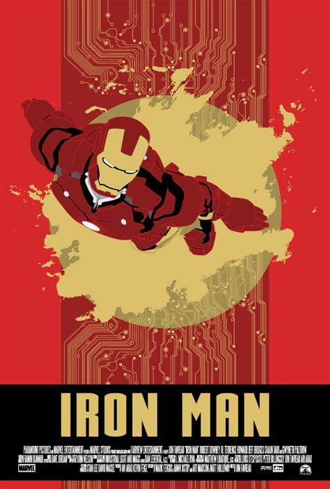 Iron Man Movie Poster by petemag on DeviantArt