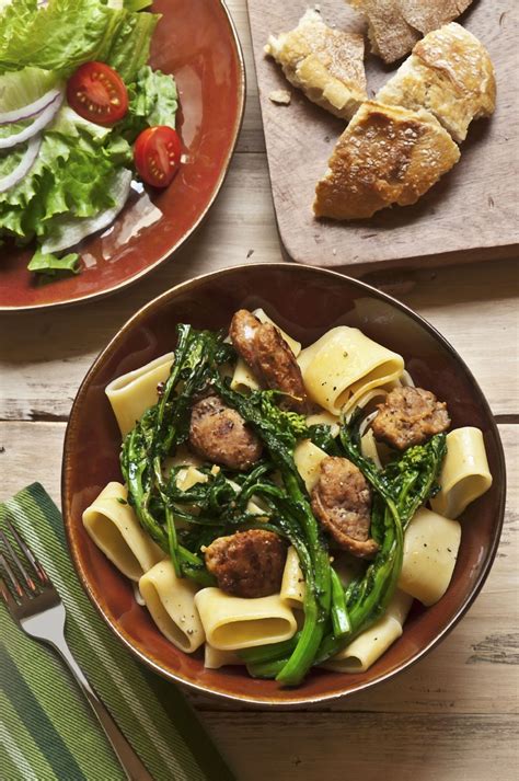 Sausage and Broccoli Rabe Pasta recipe | Eat Smarter USA