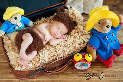 My nephew decked out in his Paddington Bear themed nursery!