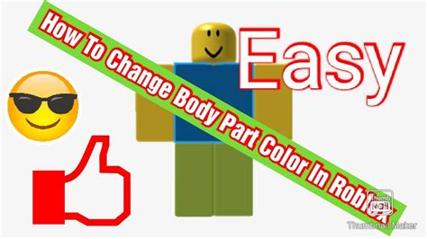 Roblox Body Color