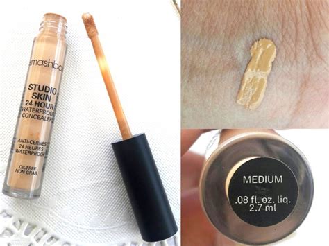 Smashbox Studio Skin 24 Hour Waterproof Concealer Review, Swatches