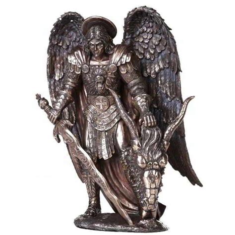 Archangel St Michael Large Bronze Statue