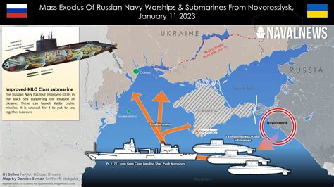 War News Updates: Russian Warships Vacate Major Black Sea Naval Port