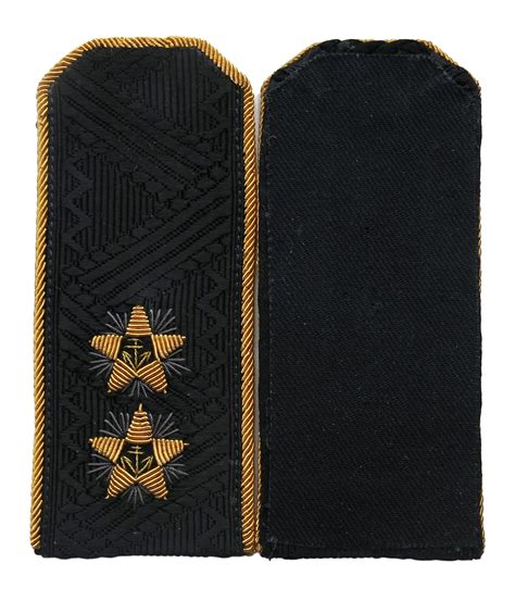 Russian Naval Vice Admiral black shoulder boards