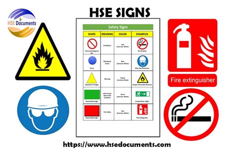 Health Safety and Environmental Signs - HSE Documents